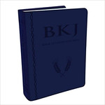 Bíblia King James com Estudo Holman Azul - Caixa