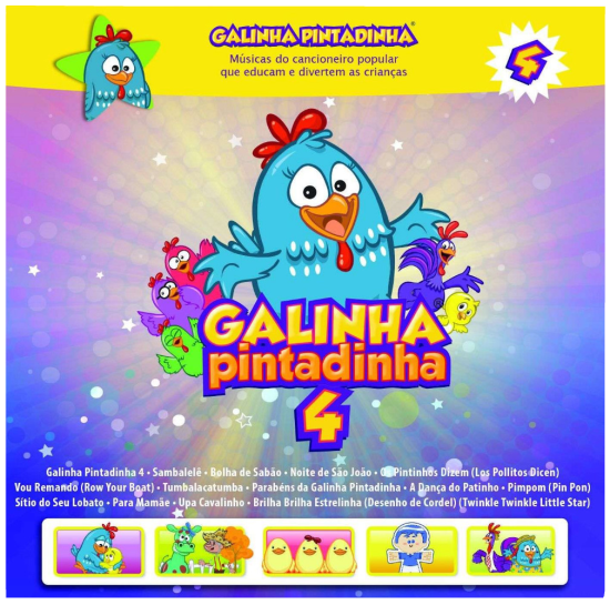 COMO PINTAR GALINHA PINTADINHA 4 Desenhos divertidos colorir Paginas Galinha  pintadinha dvd 4 kidstv 