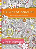 Flores Encantadas: Livro para colorir antiestresse