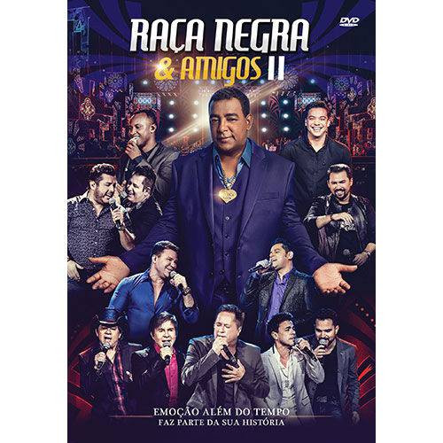 Raça Negra - Raça Negra E Amigos Ii - Dvd - Livro Brasileiro