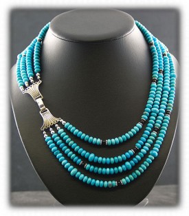 Silver Turquoise Fashion Beads