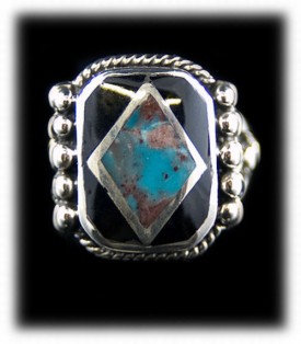 Mens Turquoise Ring