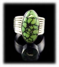 Lime Green Nevada Turquoise