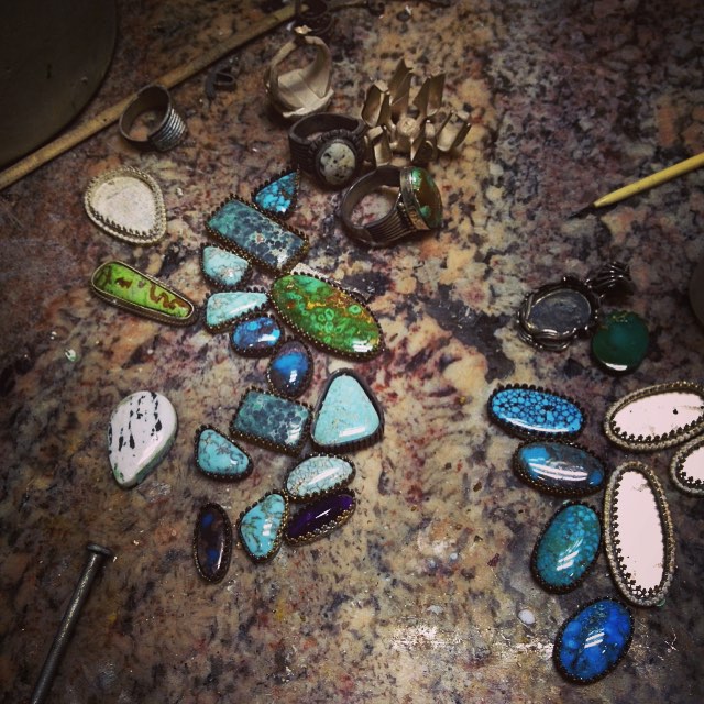 New Gemstone and TurquoiseJewelry in the works