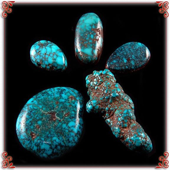 Turquoise from the Lone Mountain mine