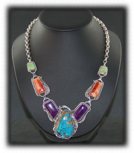 Handmade Silver Jewelry with gemstones
