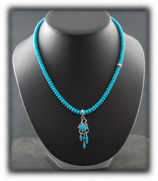 Turquoise Bead Necklaces