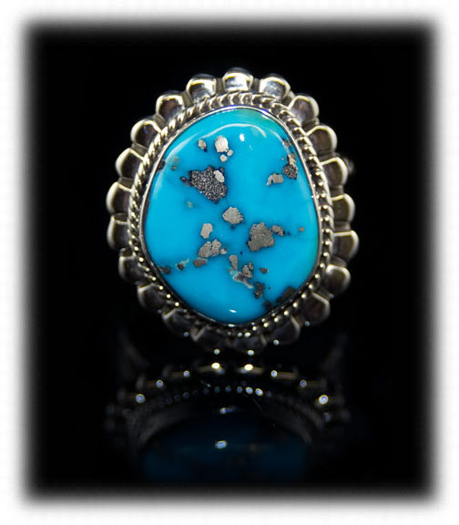 Authentic Morenci Turquoise Ring