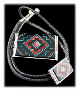 Edison Yazzie Bolo Set