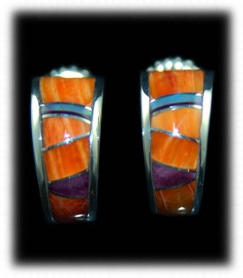 Inlay Earrings from the Southwest