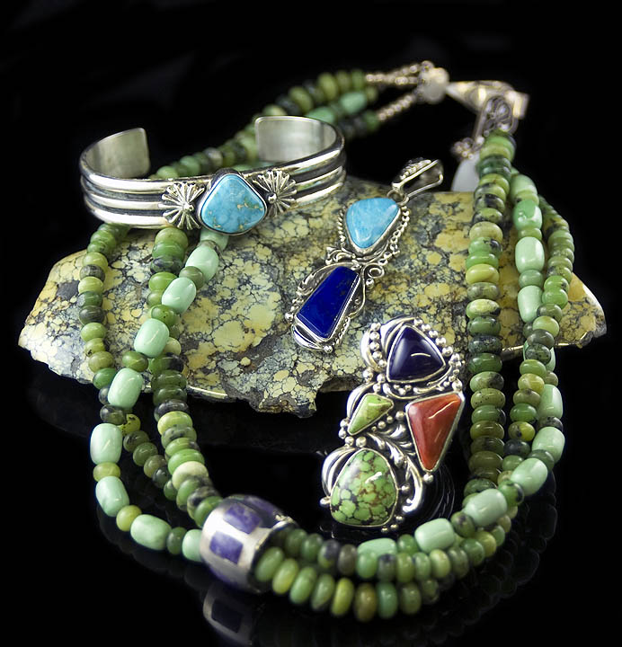 Green Turquoise Southwest Jewelry