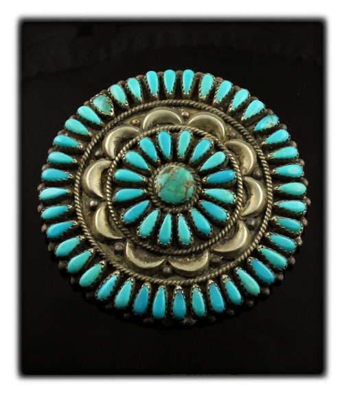 Petit Point Zuni Indian Jewelry