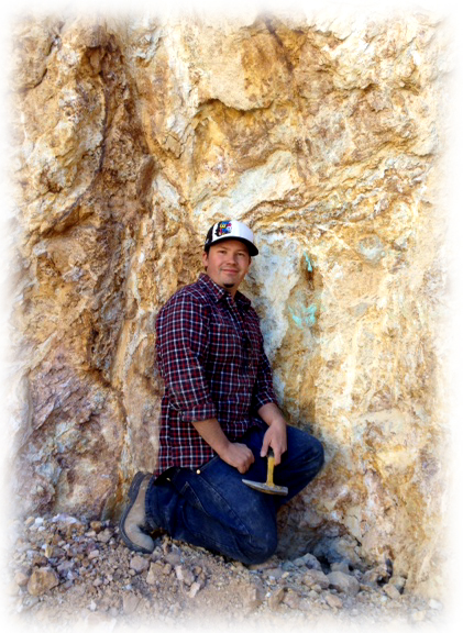 Pilot Mountain Turquoise mining with Dillon Hartman