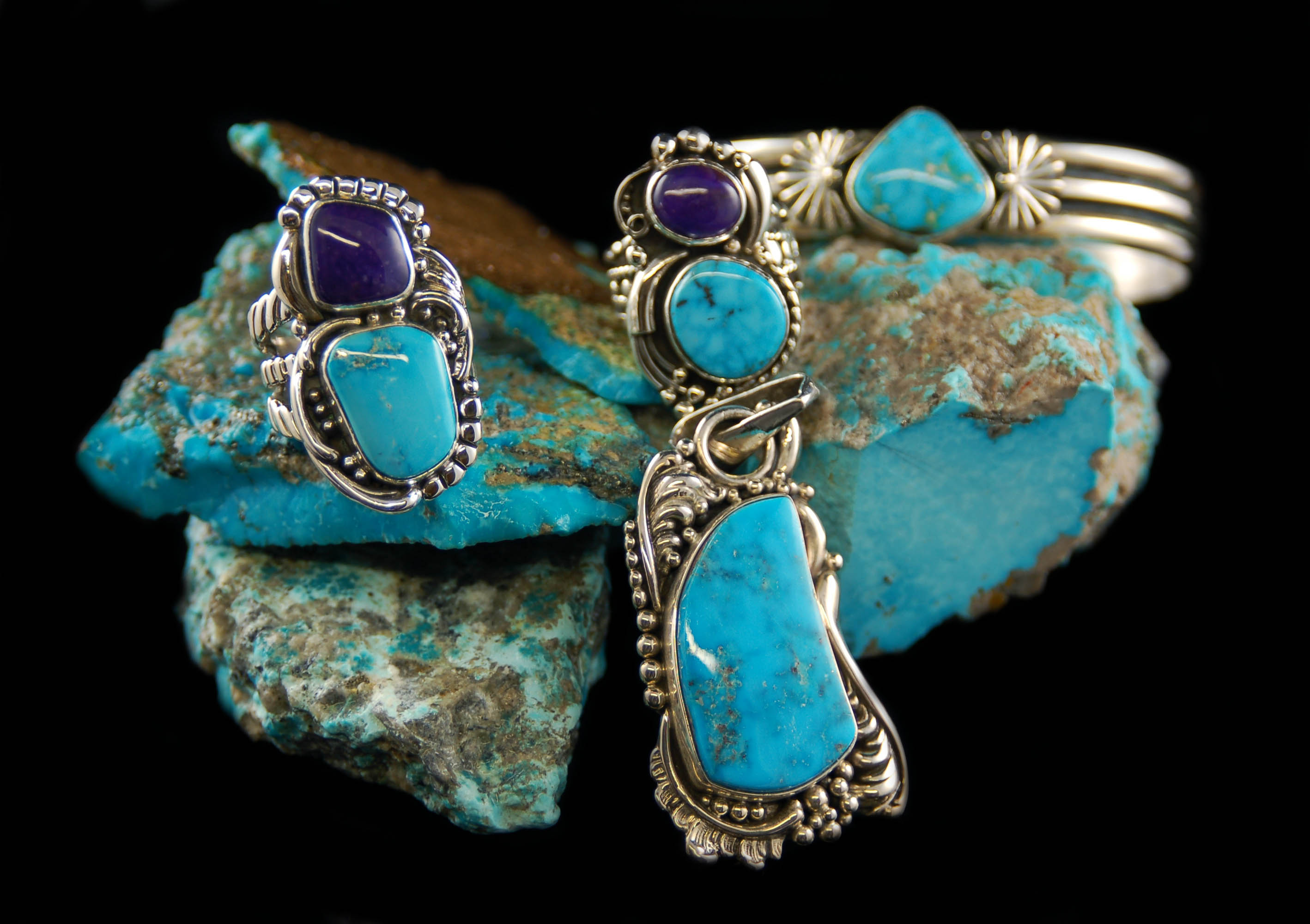 Blue Turquoise Jewelry