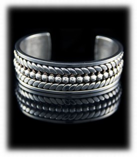 Silver Bracelet by John Hartman
