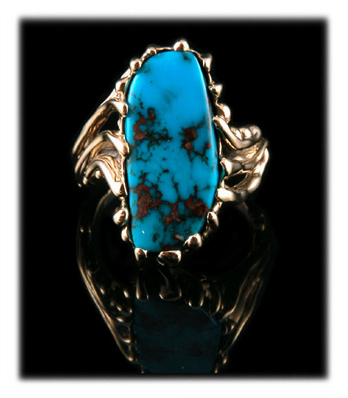 Montana Silversmiths Turquoise Mirage Ring - Teskeys