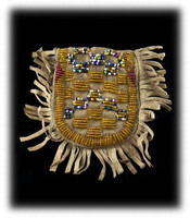 Plains Indian Beaded Bag