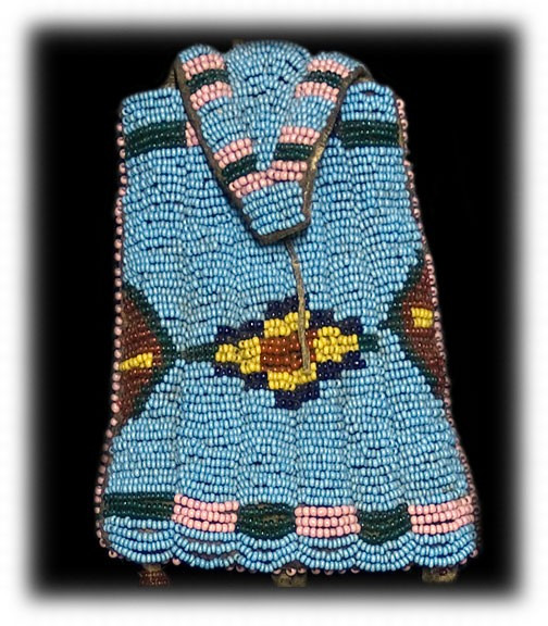 Native american beaded online bag