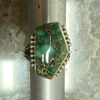 Damele Turquoise/Variscite Ring