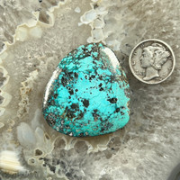 Morenci, Turquoise, Cabochon