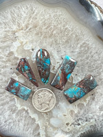 Deep Blue Bisbee Turquoise Cabochon Collection