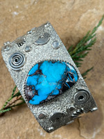 Bisbee Turquoise Rock Art Bracelet