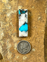 A large crystal Bisbee rectangular cabochon