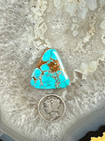Pilot Mtn/Blue Dragonfly Turquoise Cabochon