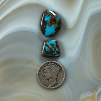 Bisbee Turquoise with Jasper and Chocolate Brown Matrix