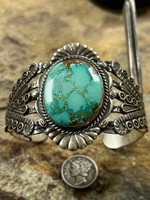 Bold and Beautiful - Vintage Turquoise Bracelet
