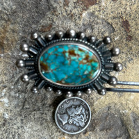 Dynamic Old Royston Hills Turquoise Ring