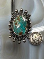 An Awesome Vintage Navajo Royston Turquoise Ring…