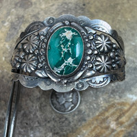 Old Navajo Royston turquoise bracelet