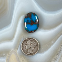 Royal blue Bisbee Turquoise Cabochon.