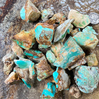 Turquoise Stained Rough ROUGH TURQUOISE - Page 1 - Durango Silver Company
