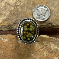 Candelaria Hills Variscite Silver Ring