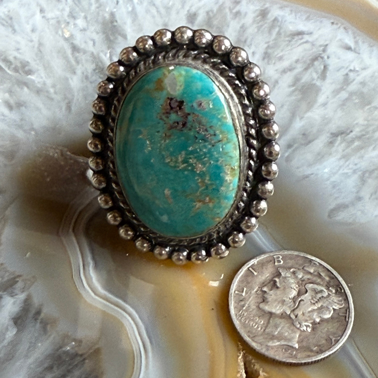 Vintage Fred Harvey Style Ring 【公式通販】