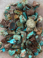 Bisbee Turquoise Rough 7-20mm