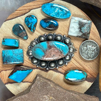 Bisbee Turquoise cabochon Selection