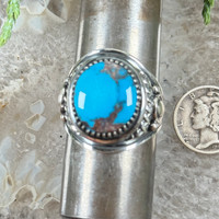 Derrick Gordon Bisbee Turquoise ring-142