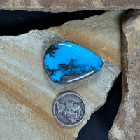 High-Grade Bisbee Turquoise Cab
