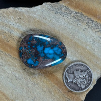Royal Blue Bisbee Turquoise Cab
