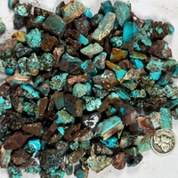 Natural rough Bisbee Turquoise