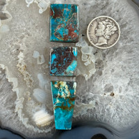 Bisbee Turquoise Cab Lot-146