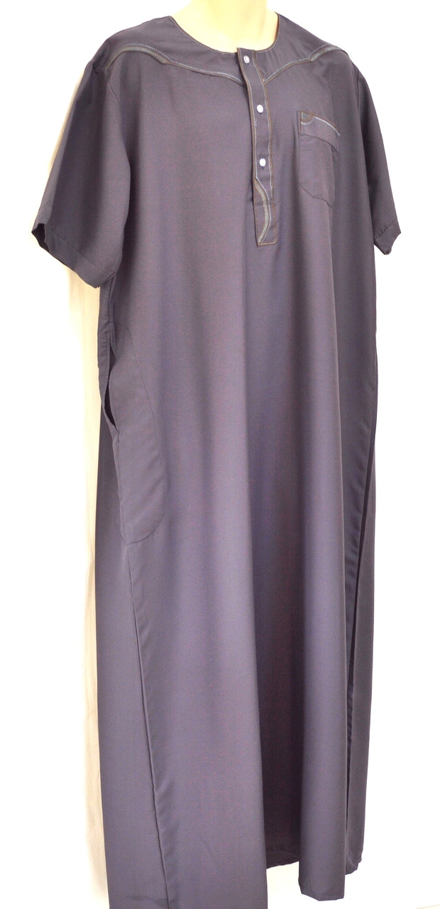 2 Piece Arabic Shirt Dress Islam Thobe Trouser North African Libya Afghan Long 