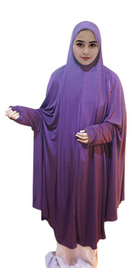 Overhead abaya prayer gown hajj umrah ladies womens girls jilbab burka dress 