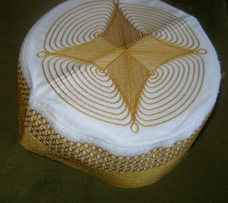 Golden Afghan Hat