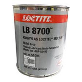 LoctiteÂ® Moly-50â„¢ Thread Lubricant 51094 Gray/Black, 1 lb Tin