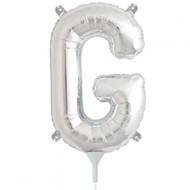 41cm (16") Foil Letter - Silver G