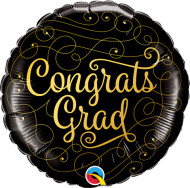 45cm Congrats Grad Foil - Inflated